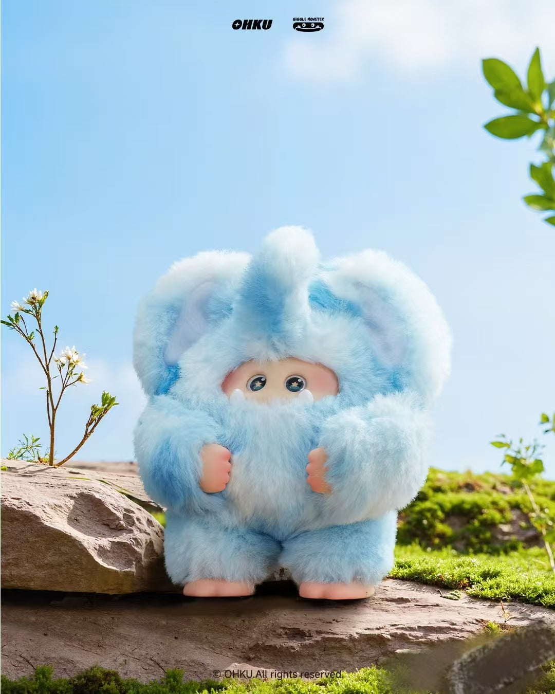 GIGGLE MONSTER Furry Forest Series vinyl plush blind box
