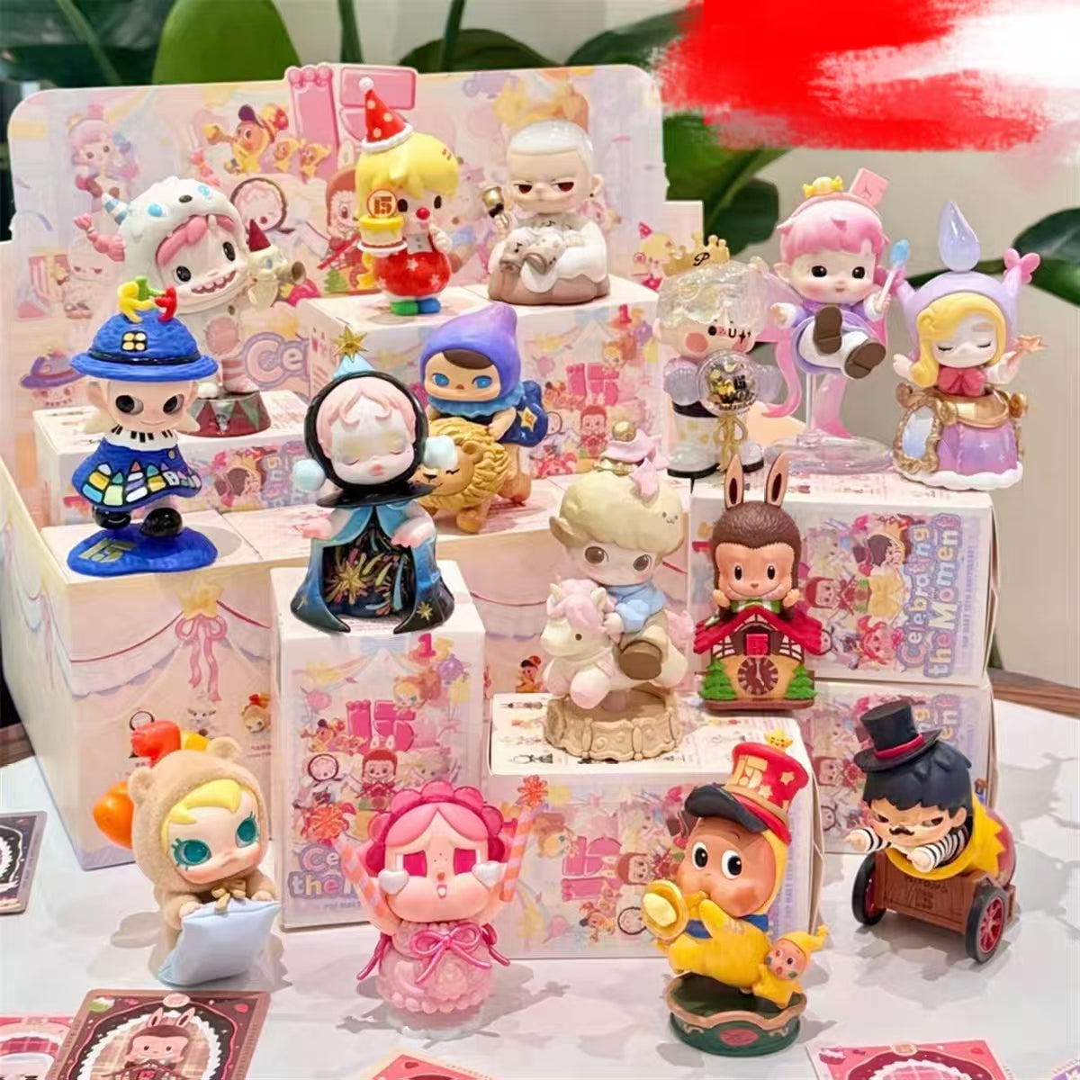 Celebrating the Moment POP MART 15th Anniversary Series Figures