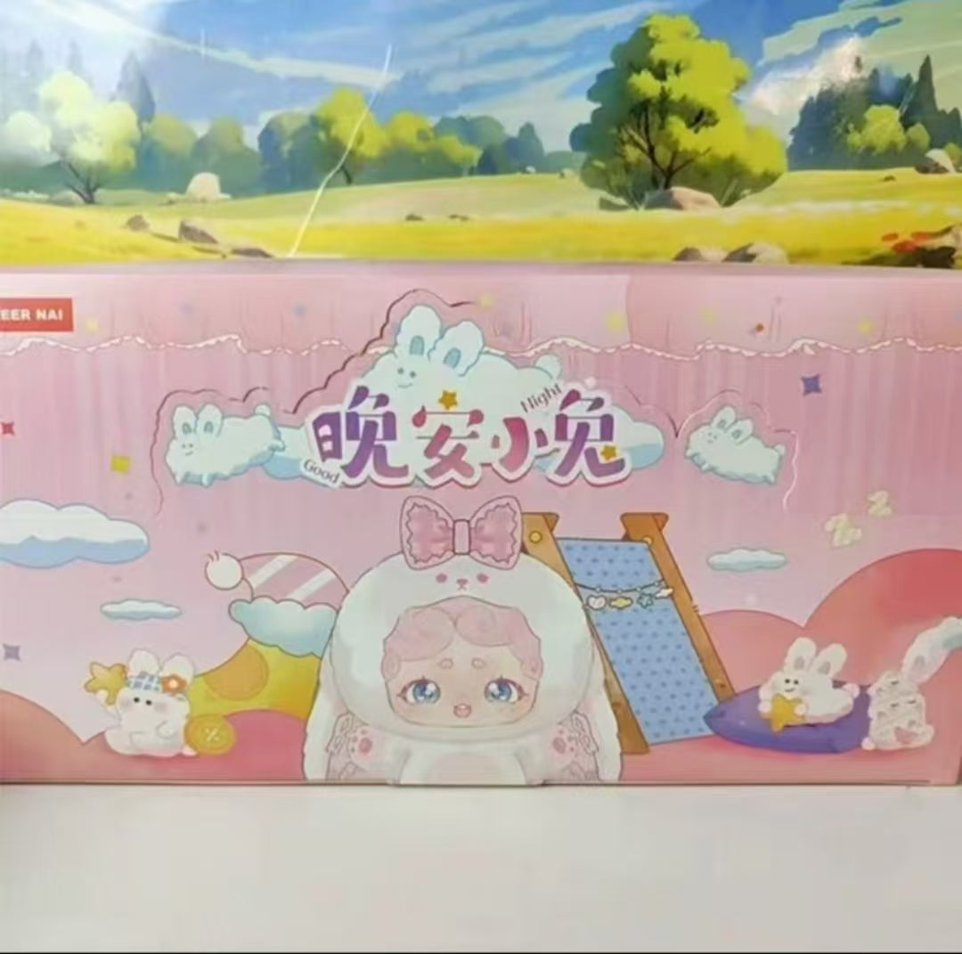LUCKY DEER NAI GOOD NIGHT Rabbit Series Plush Blind Box