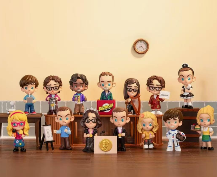 POPMART Pop Mart The Big Bang Theory series figures blind box