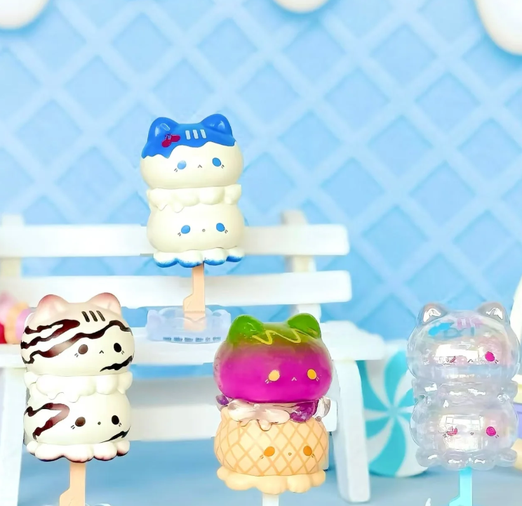 Octcats'ice cream series pop bean