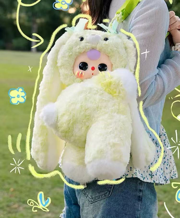Baby three -Baby hugging backpack series plush blind box