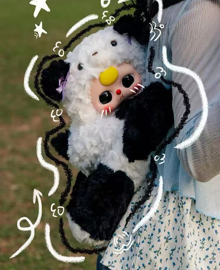 Baby three -Baby hugging backpack series plush blind box