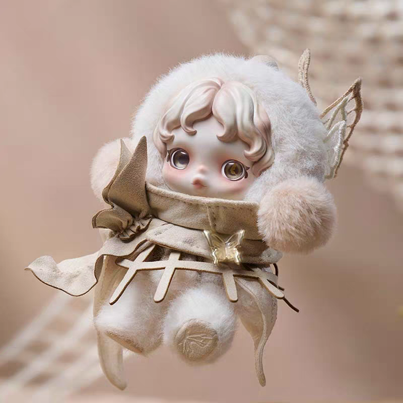 SKULL PANDA Plush Doll Cage-Uncage Pendant