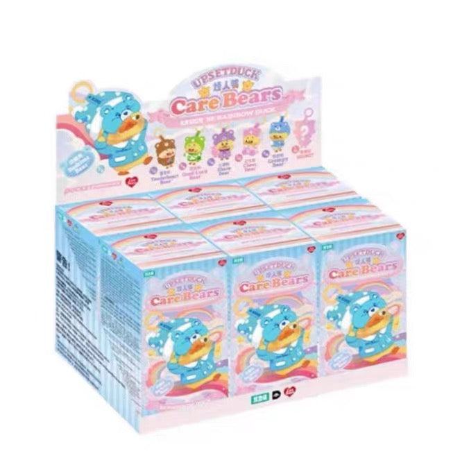 Care Bears X Duck UpsetDuck Transforms into Rainbow Duck Plush Pendant Blind Box