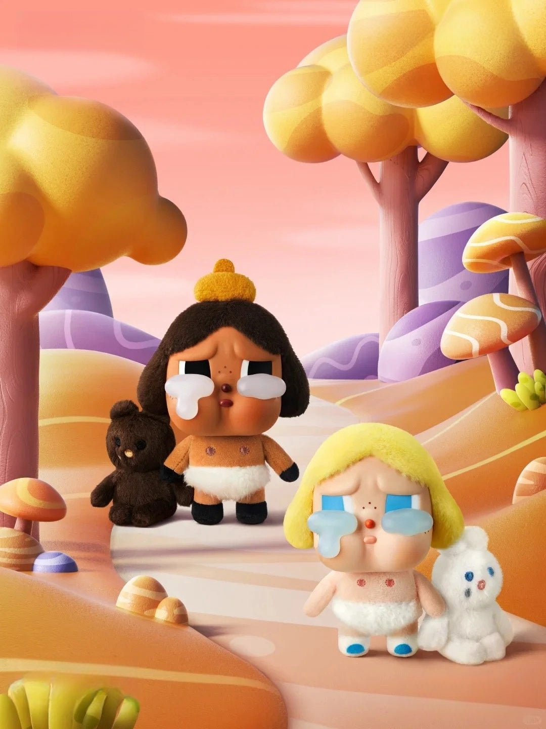 Crybaby Crying Again  Series Vinyl Push Blind Box