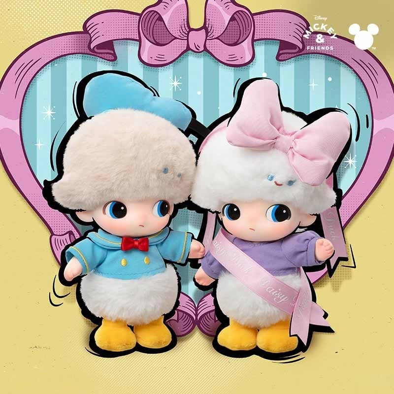 DIMOO WORLD × Disney Series Vinyl Plush Keychain Pendant