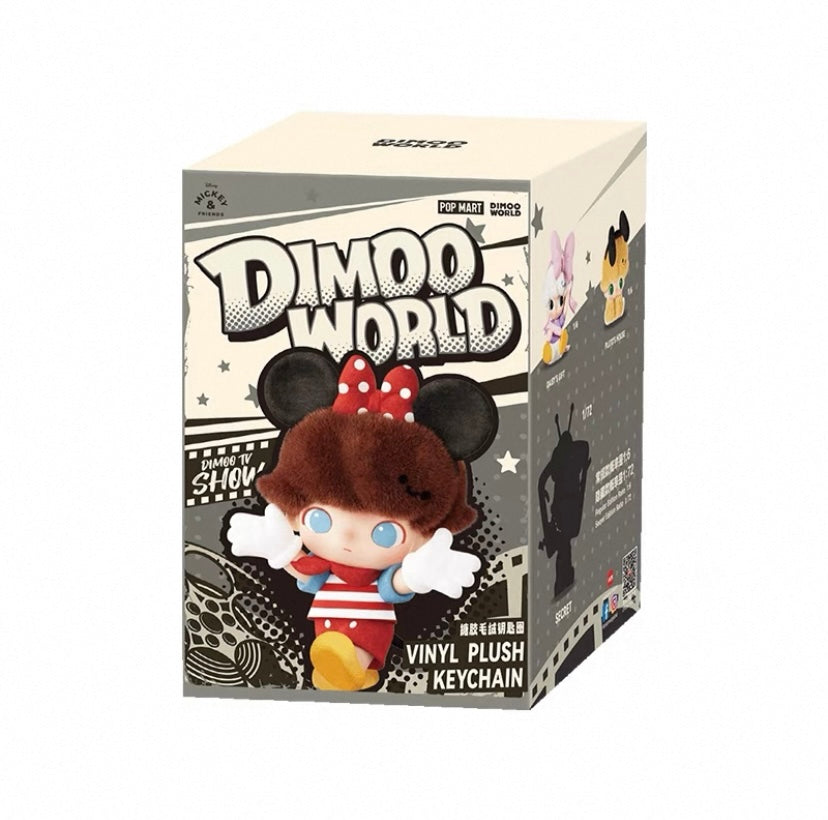 DIMOO WORLD × Disney Series Vinyl Plush Keychain Pendant