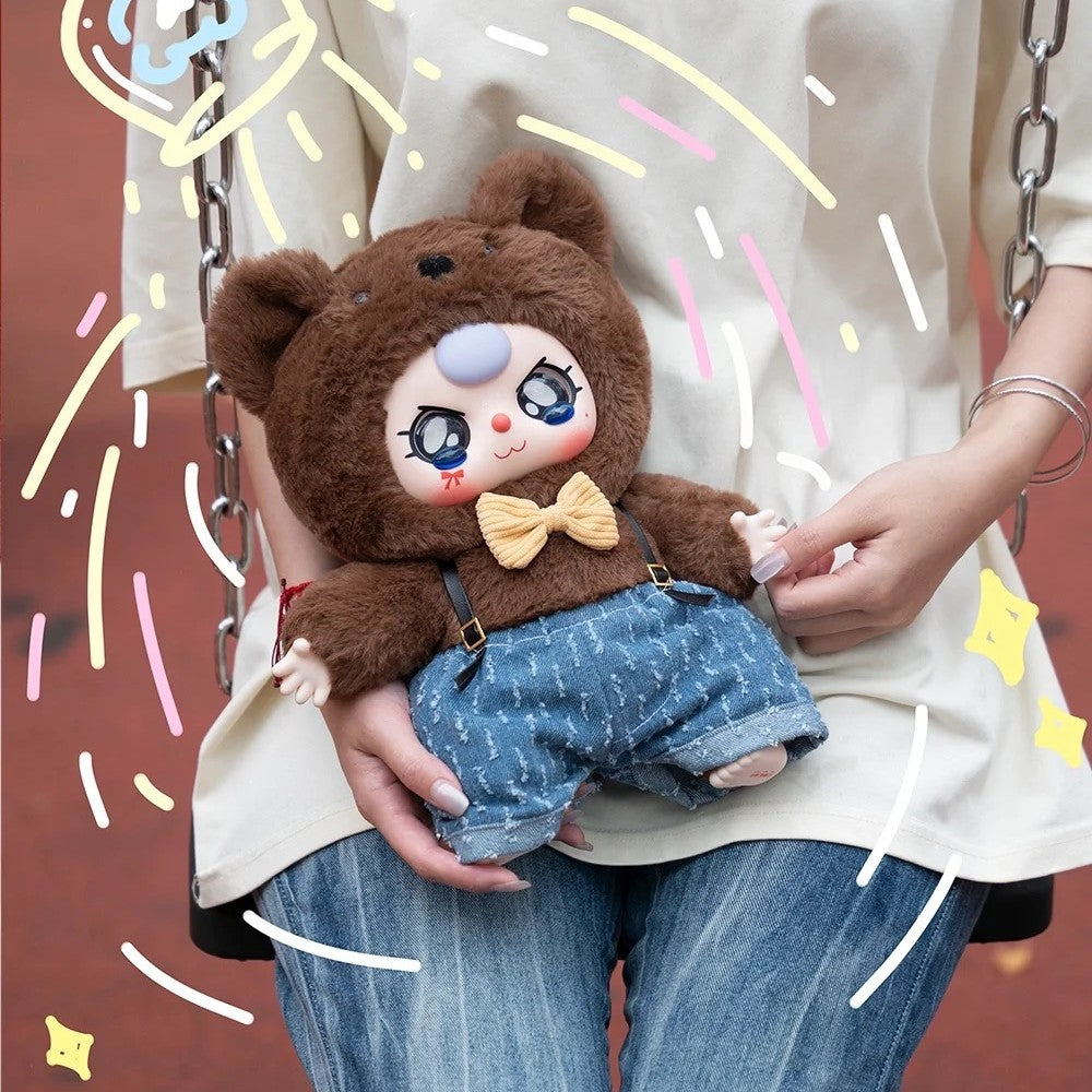 Baby three years old V3 400% plush doll cute ornaments gift