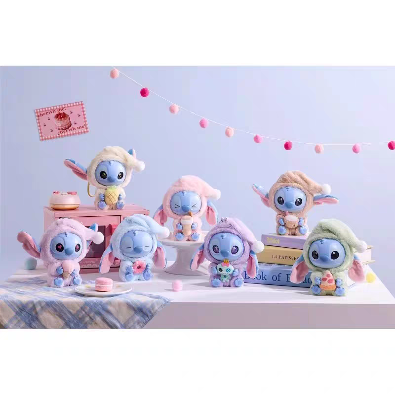 Stitch Eat Something Before Sleep collection vinyl plush doll