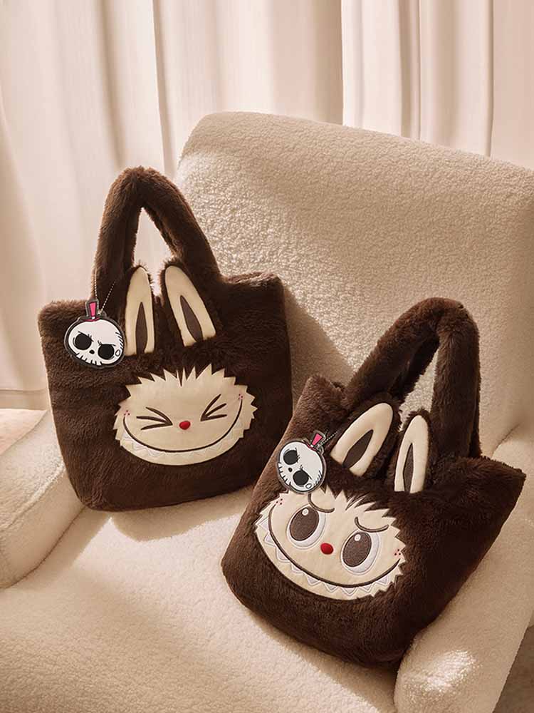 Labubu Classic Plush Tote Bag