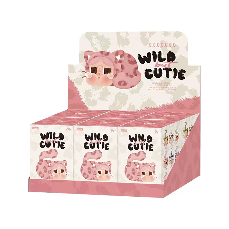 Crybaby Wild but Cutie series vinyl plush pendant