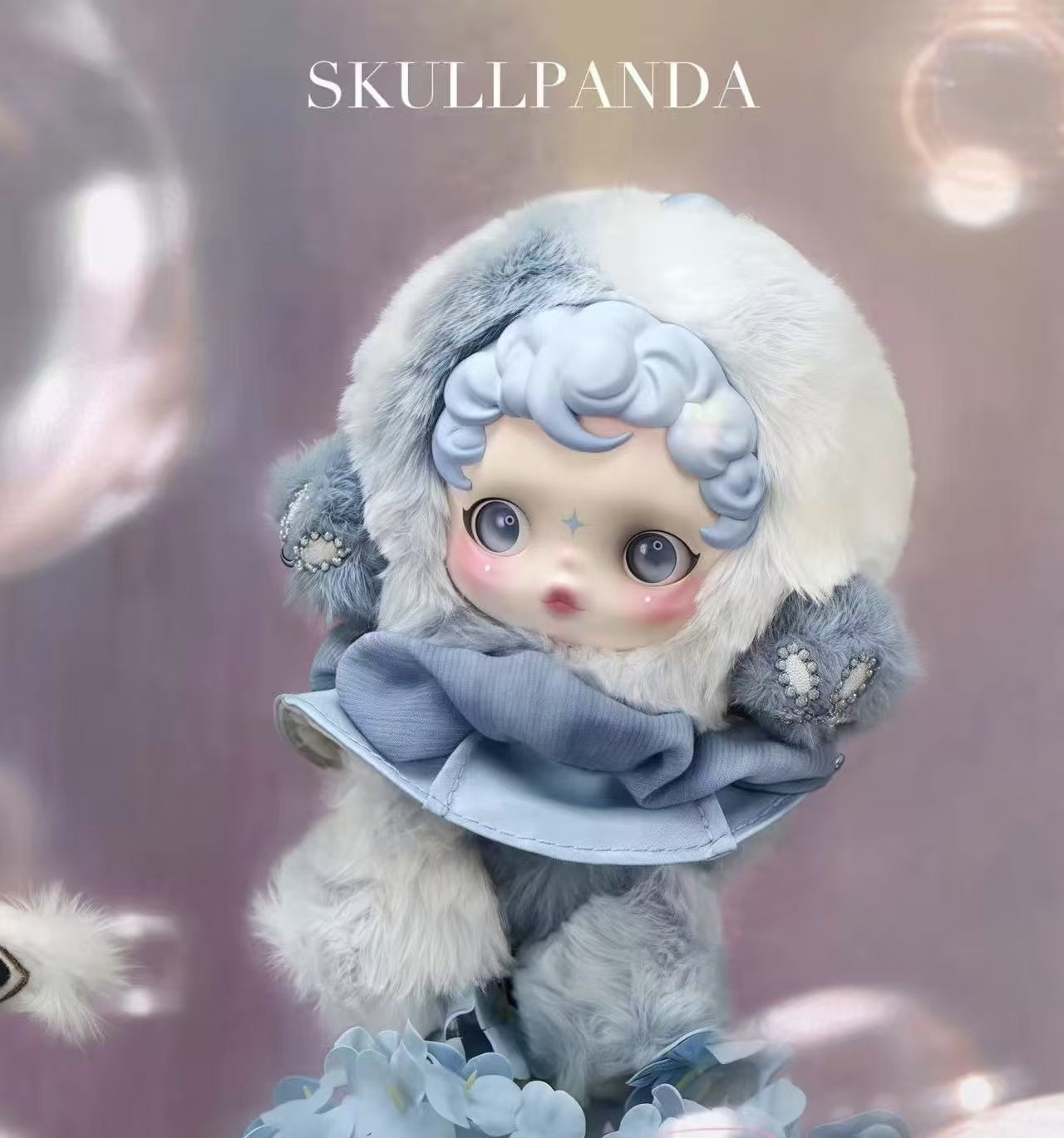 SKULL PANDA V2 L impressionnisme Series Plush doll