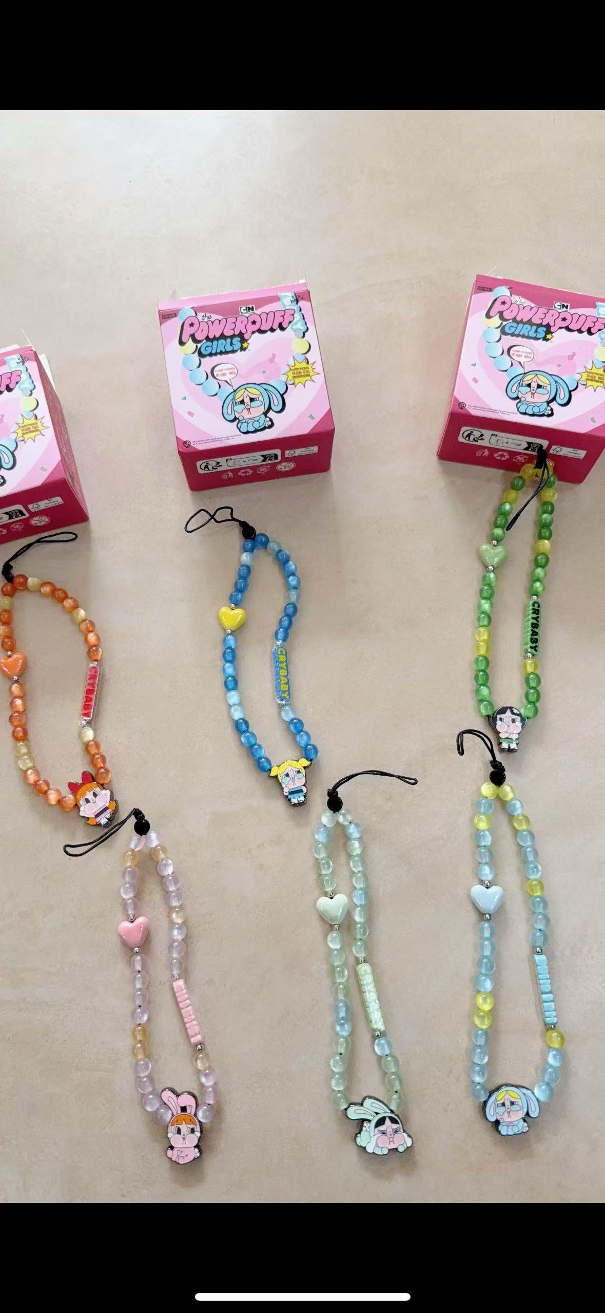 Powerpuff Girls phone chain
