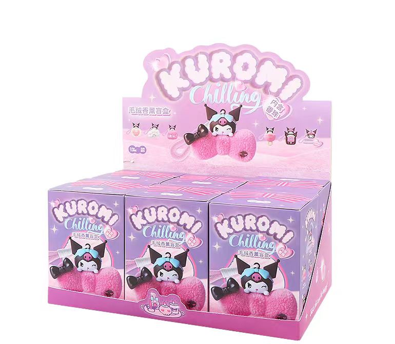 Kuromi Chilling Time Plush Aromatherapy blind box