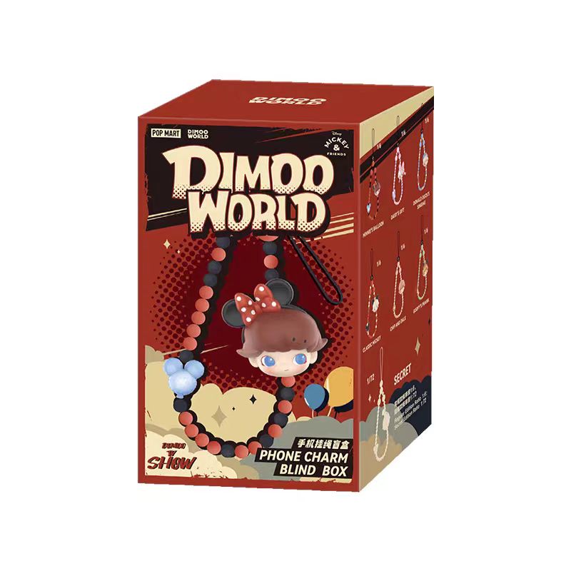 DIMOO WORLD TV SHOW series phone charm blind box