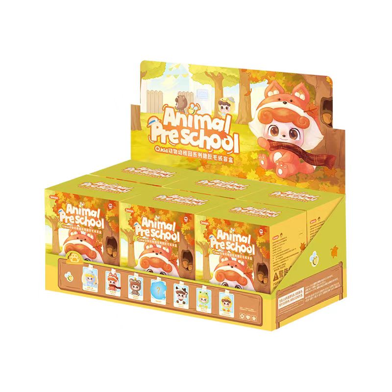 Q.KID Animal Pre School series plush doll