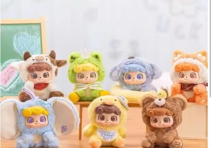 Q.KID Animal Pre School series plush doll