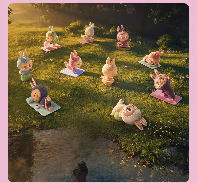 THE MONSTERS Lazy Yoga Series Figures