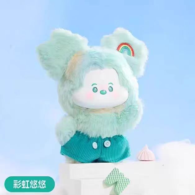 Disney Mickey head in the clouds series vinyl plush pendant blind box