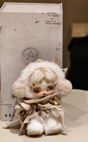 SKULL PANDA Plush Doll Cage-Uncage Pendant
