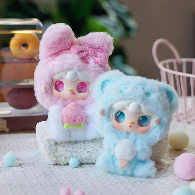 Yooki tenth generation mini pendantplush blind box Hug Gourmet restaurant