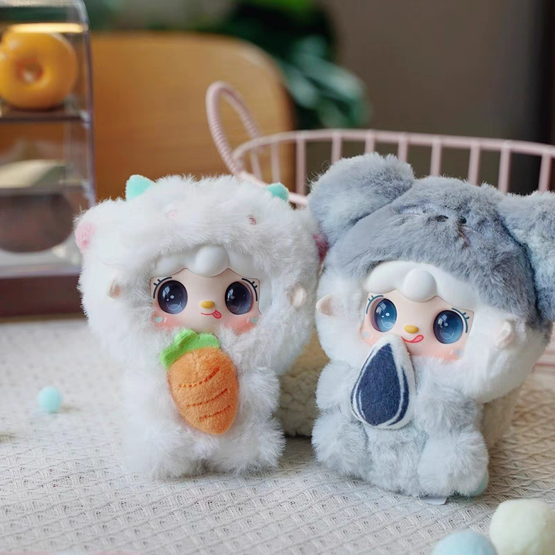 Yooki tenth generation mini pendantplush blind box Hug Gourmet restaurant