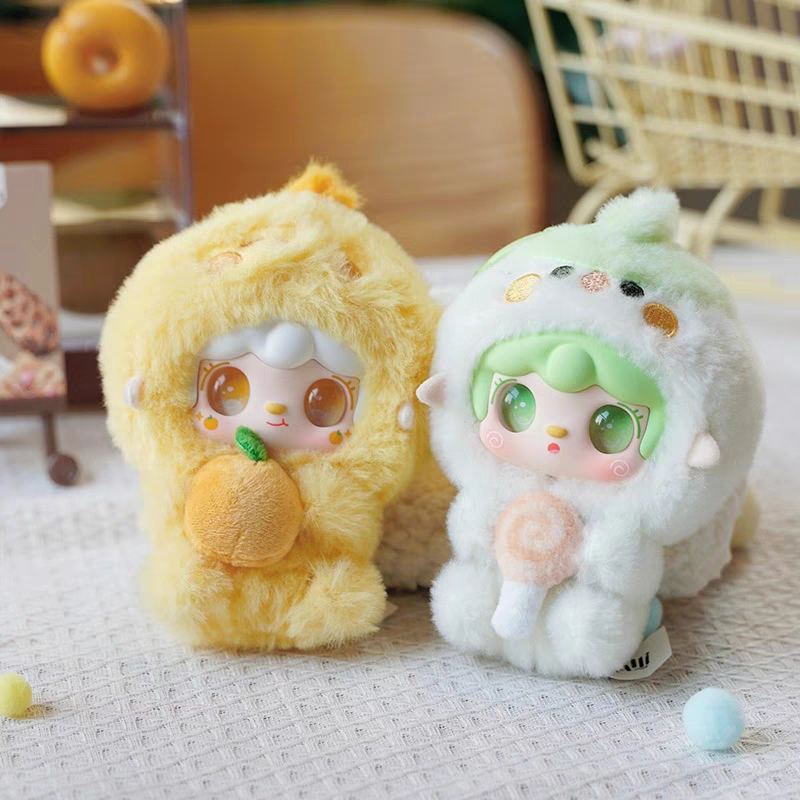 Yooki tenth generation mini pendantplush blind box Hug Gourmet restaurant