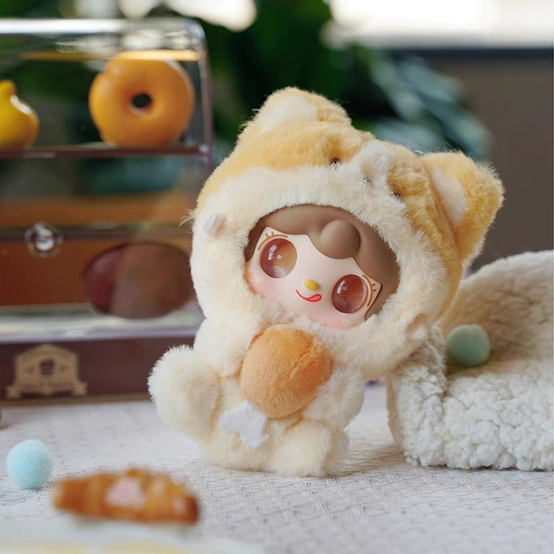 Yooki tenth generation mini pendantplush blind box Hug Gourmet restaurant