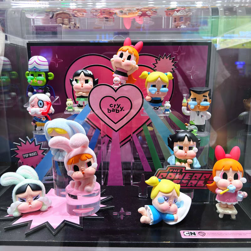 Crybaby and the Powerpuff Girls series figures blind box