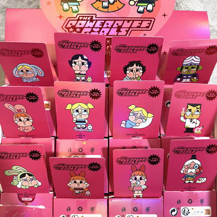 Crybaby and the Powerpuff Girls series figures blind box