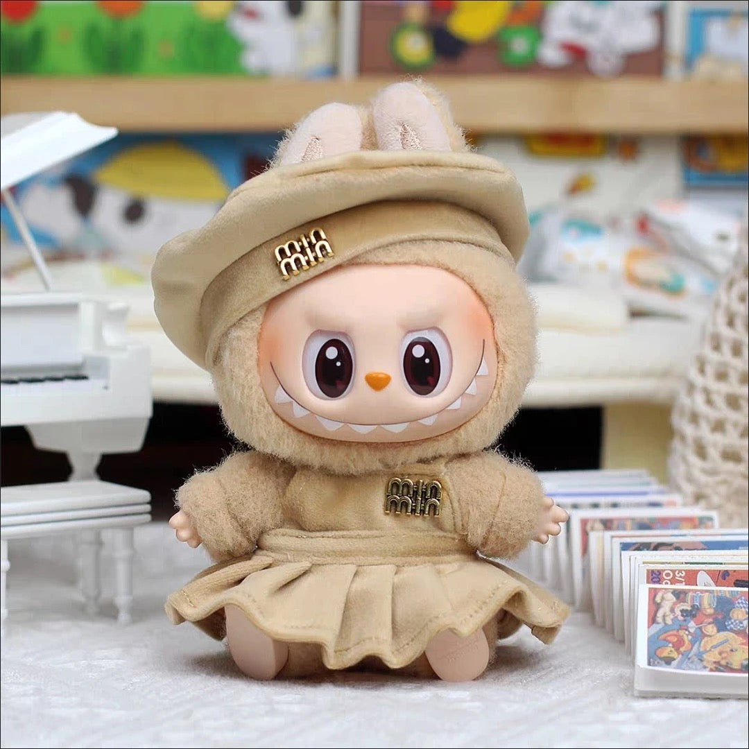 brown hat dress
