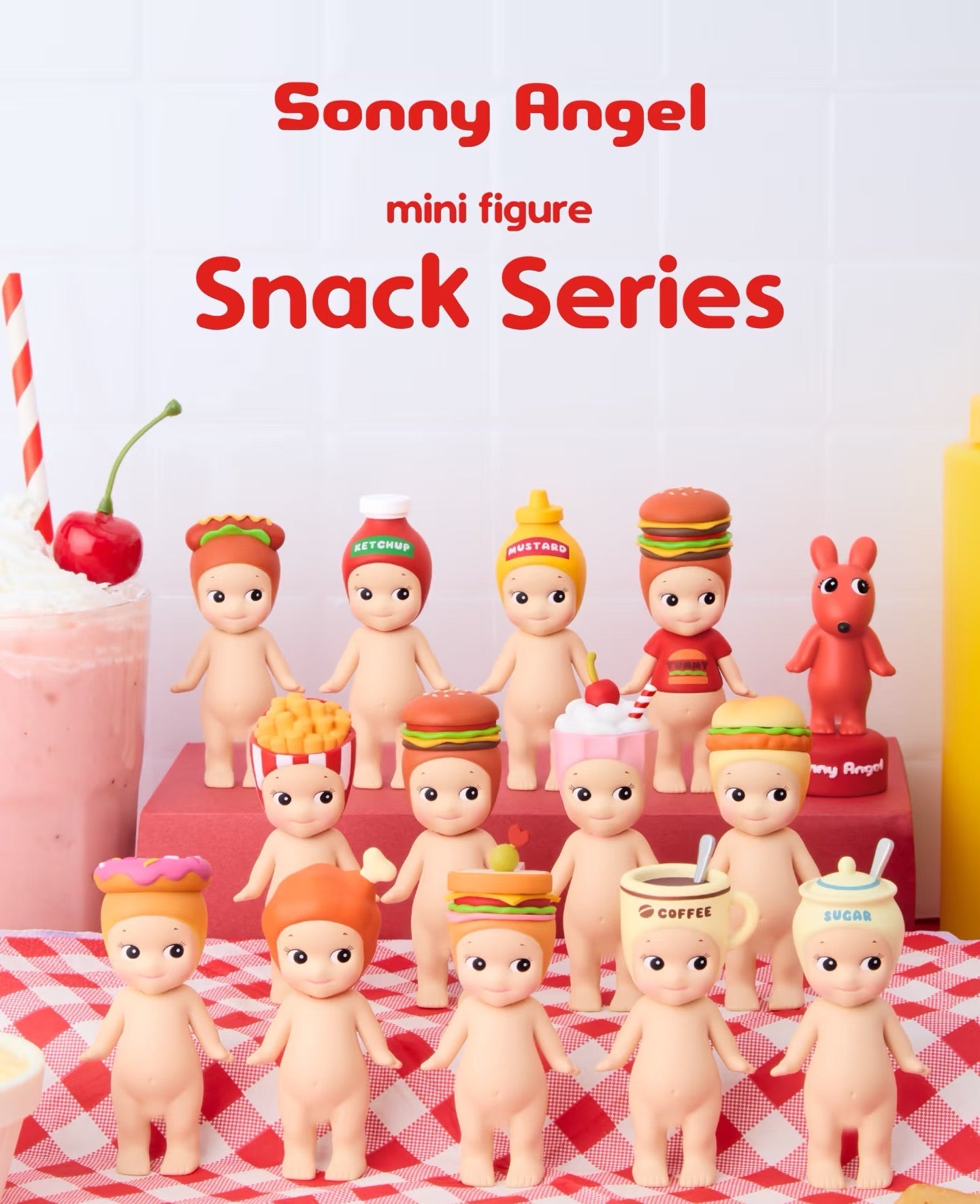 Sonny Angel Snack Series mini figures