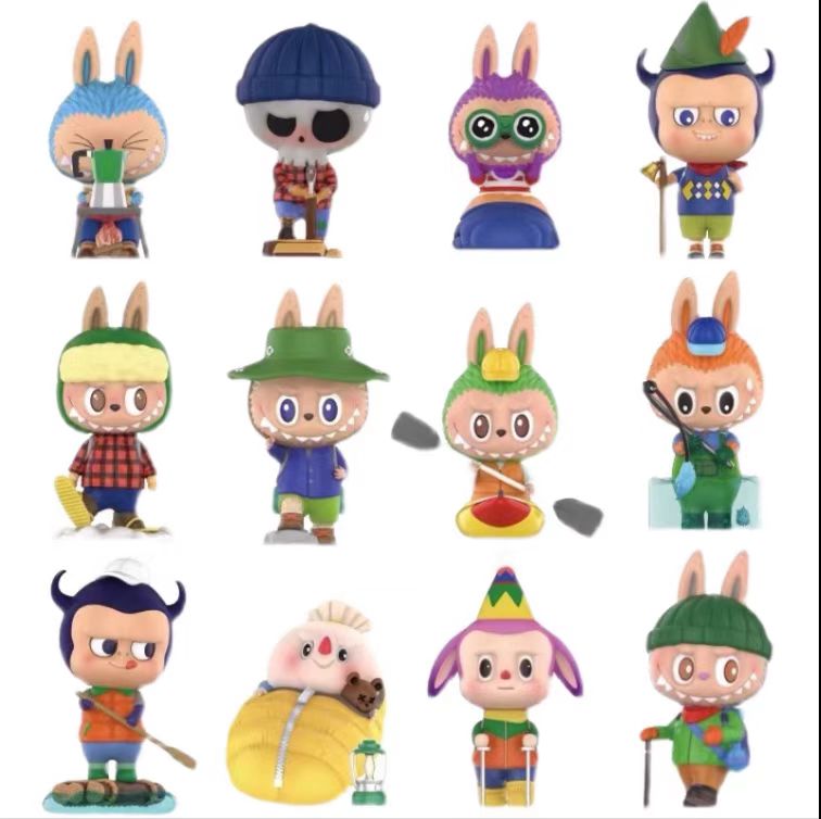 The Monsters Camping Series figures