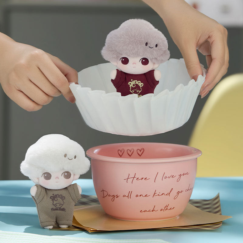DIMOO Crush on Coffee Series plush keychain