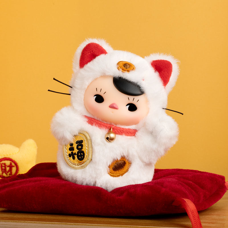 PUCKY Roly Poly Kitty Series Vinyl Plush