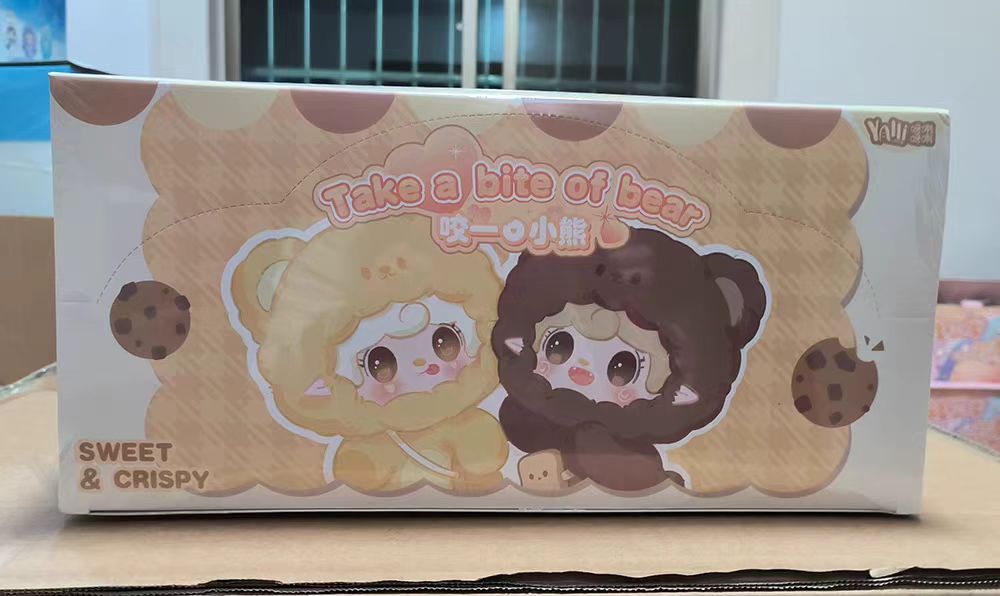 Yooki take a bite of bear Plush Vinyl Blind box