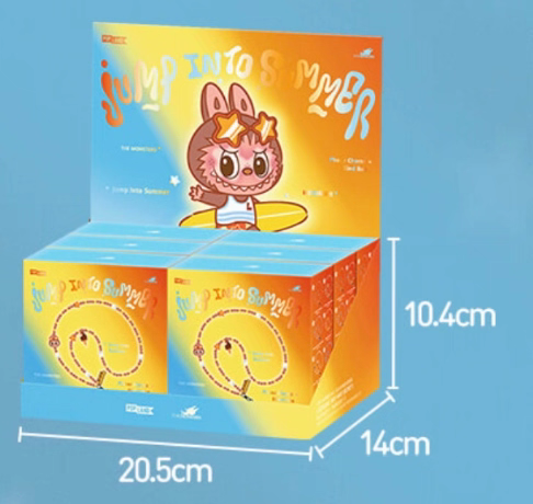 THE MONSTERS JUMP INTO SUMMER Series Phone Charm Blind Box