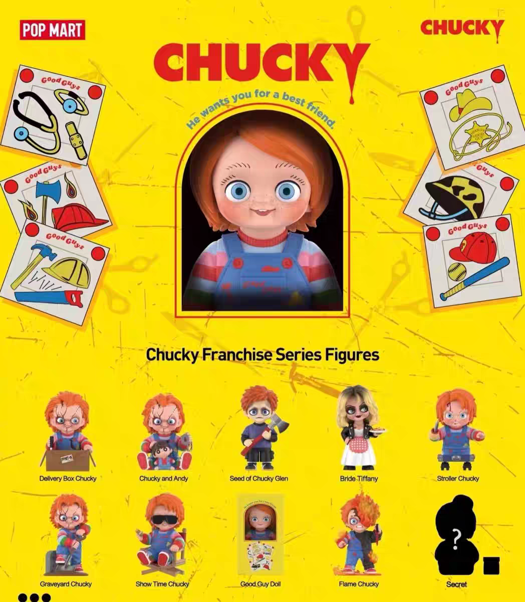 Chucky Franchise Series Figures