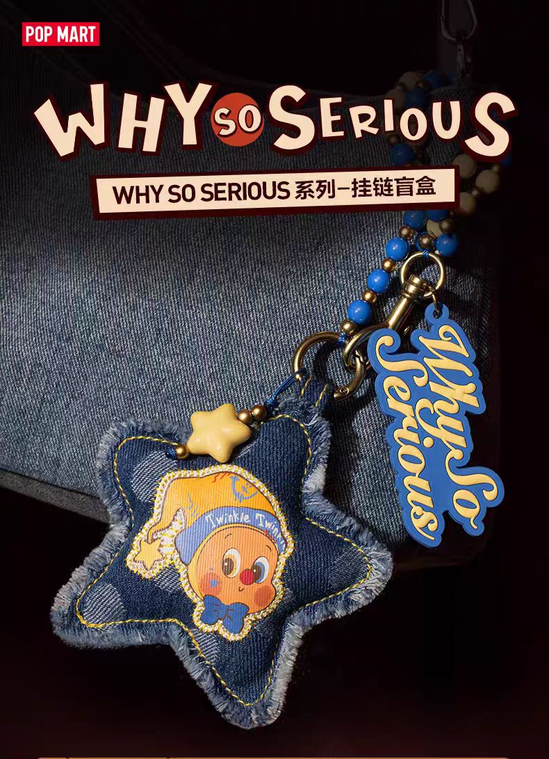 WHY SO SERIOUS SERIES  chain pendant blind box