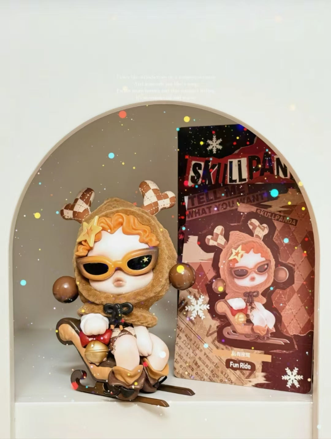 SKULLPANDA Tell me What You Want  Series Figrues