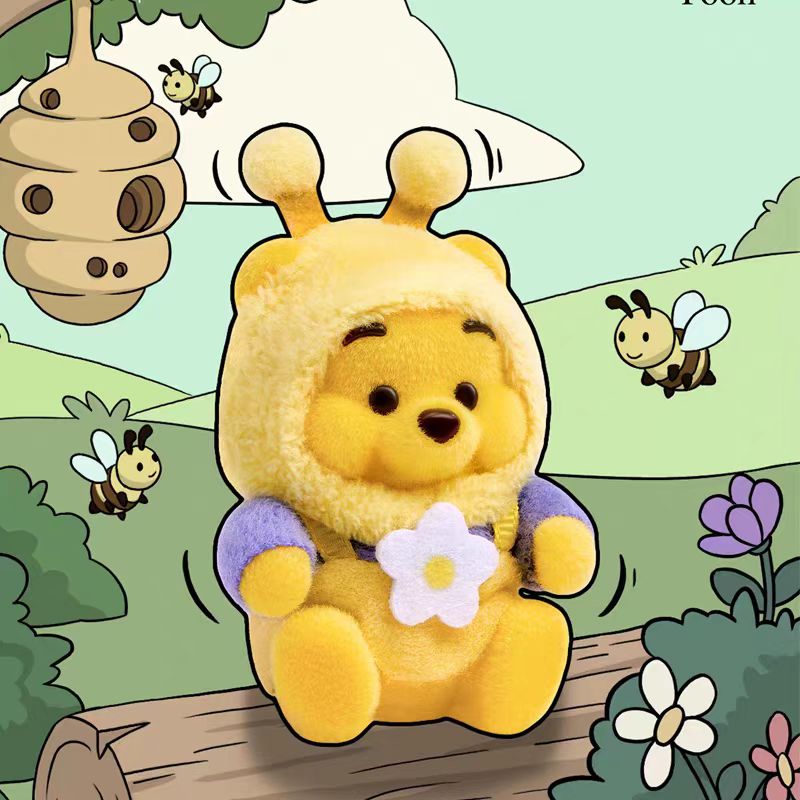 Winnie the Pooh Touching Garden