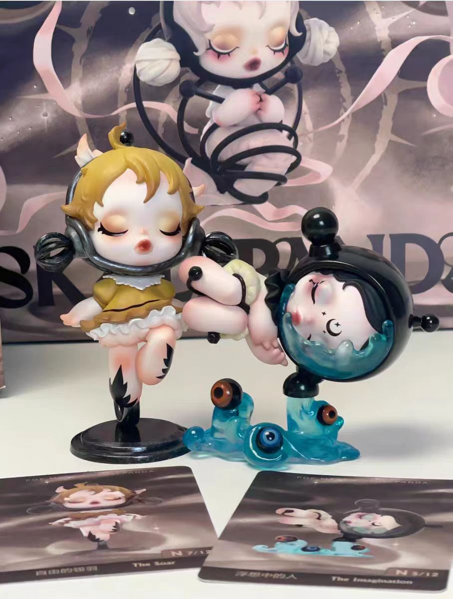 SKULL PANDA Image Of  Reality Series Figures
