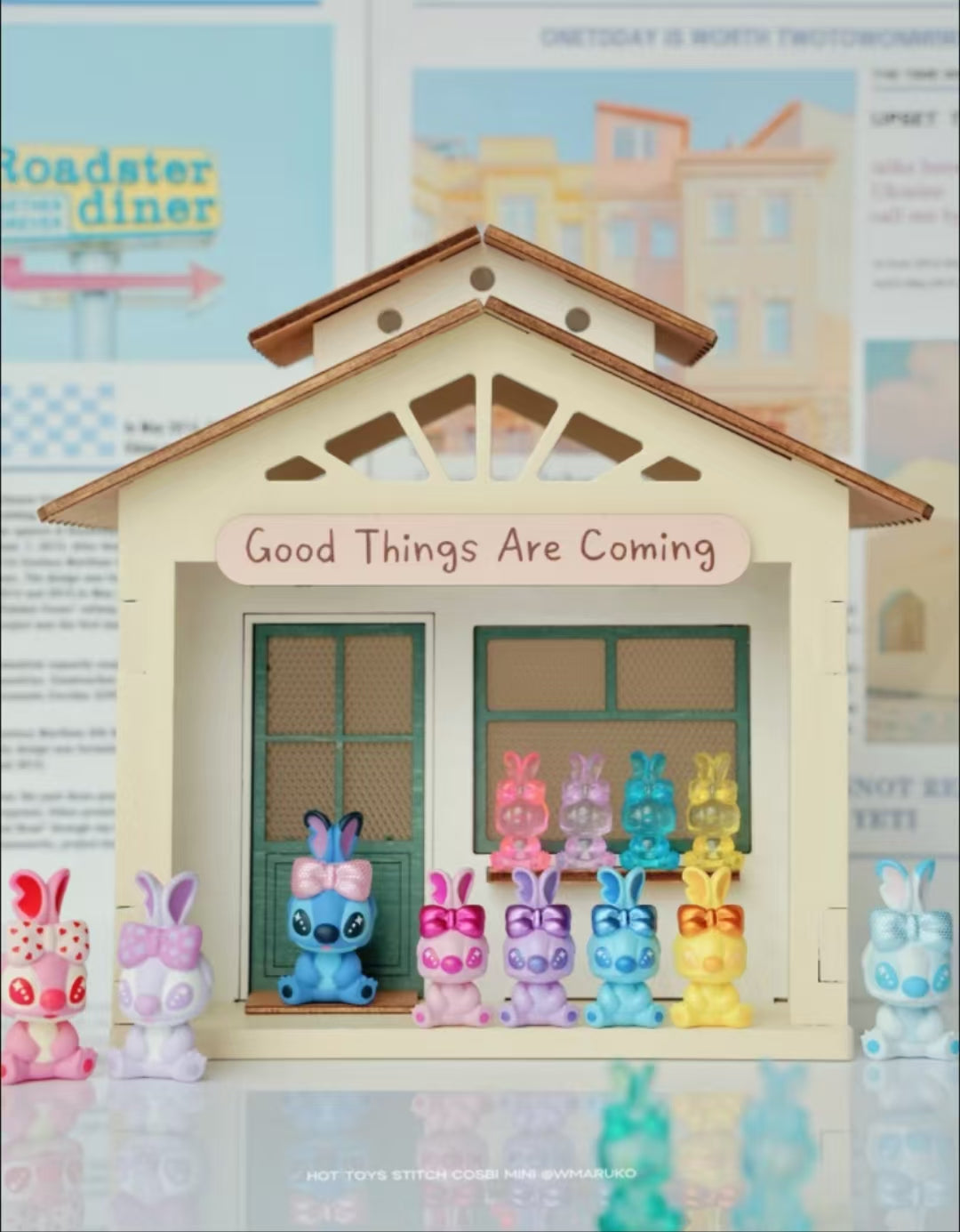 Stitch cosbi mini collection pop bean