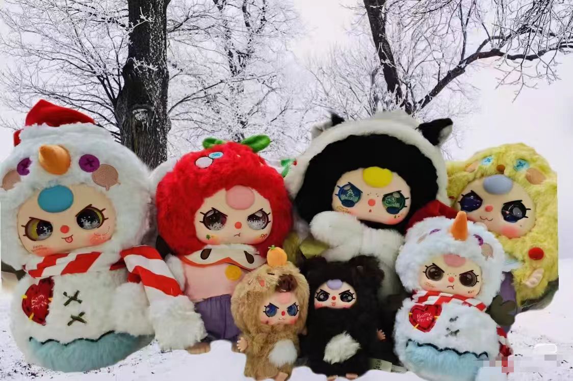 Baby Three Merry Christmas series blind box