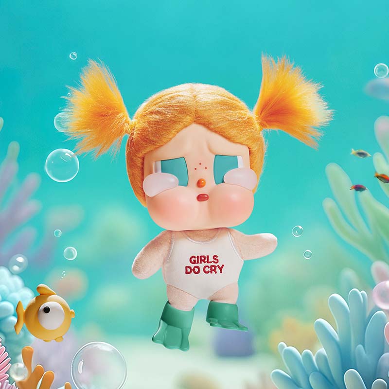 CRYBABY VACATION MODE ON Vinyl plush pendant blind box