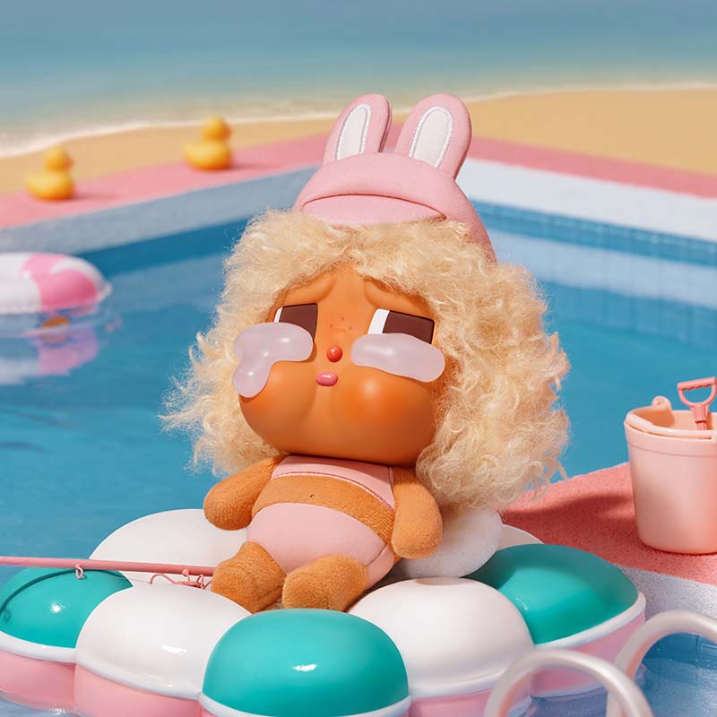 CRYBABY VACATION MODE ON Vinyl plush pendant blind box