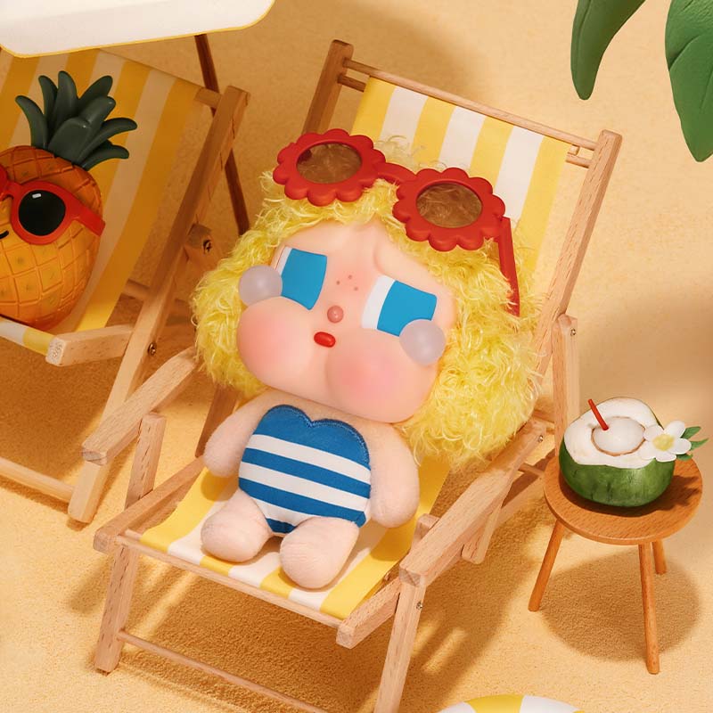 CRYBABY VACATION MODE ON Vinyl plush pendant blind box