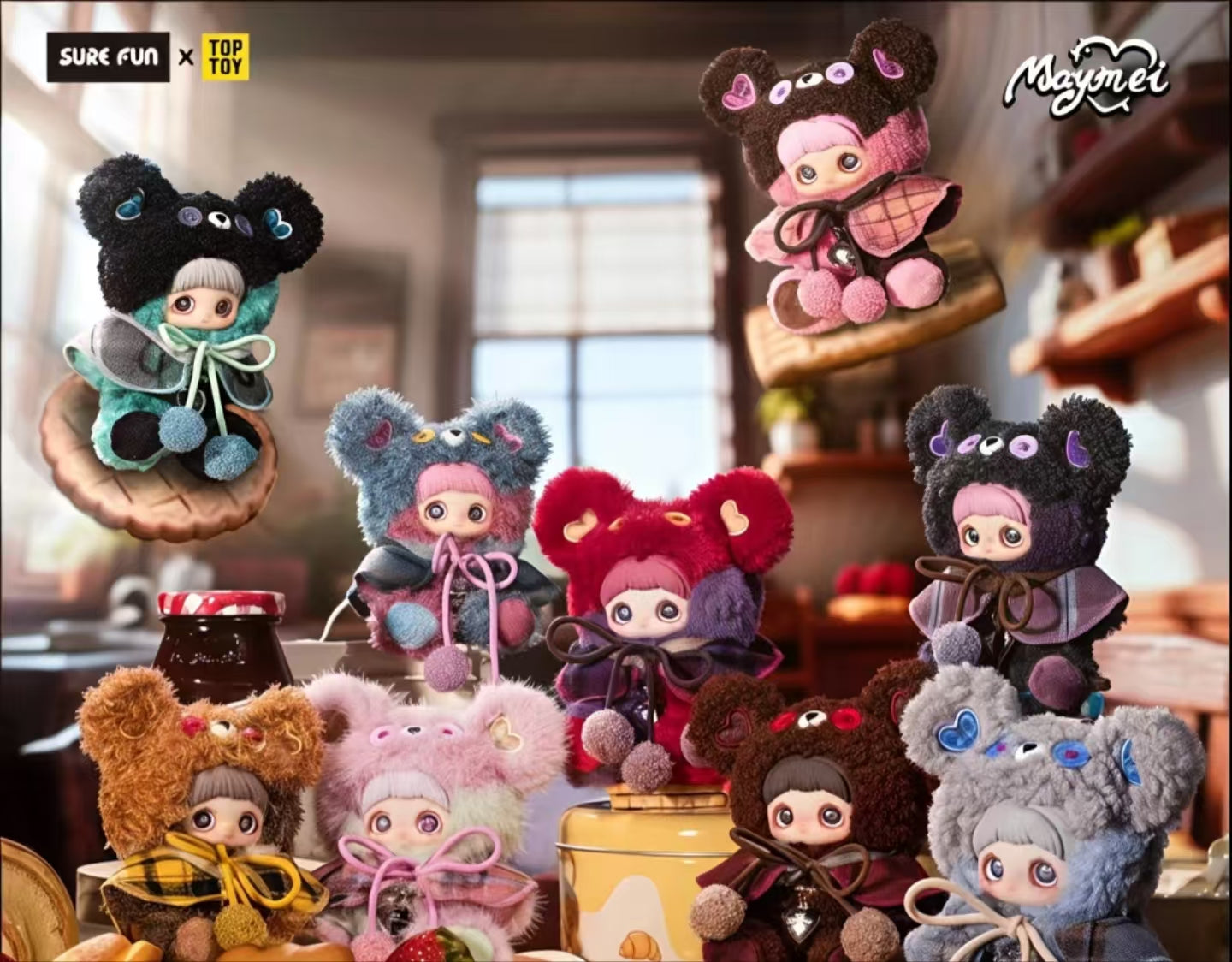 Maymei Tiny Bear Cookie Series