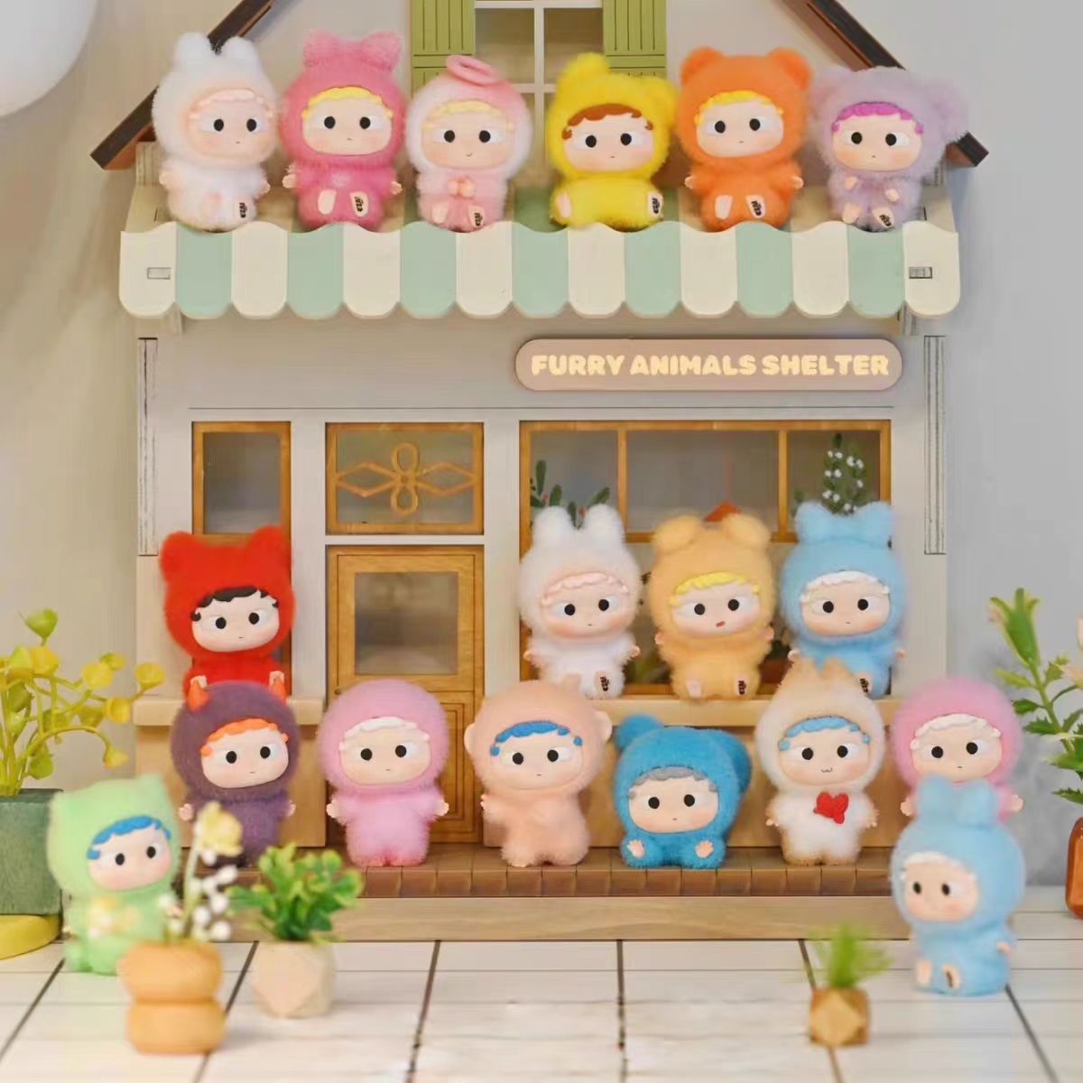 Ozai Furry Animals Shelter series